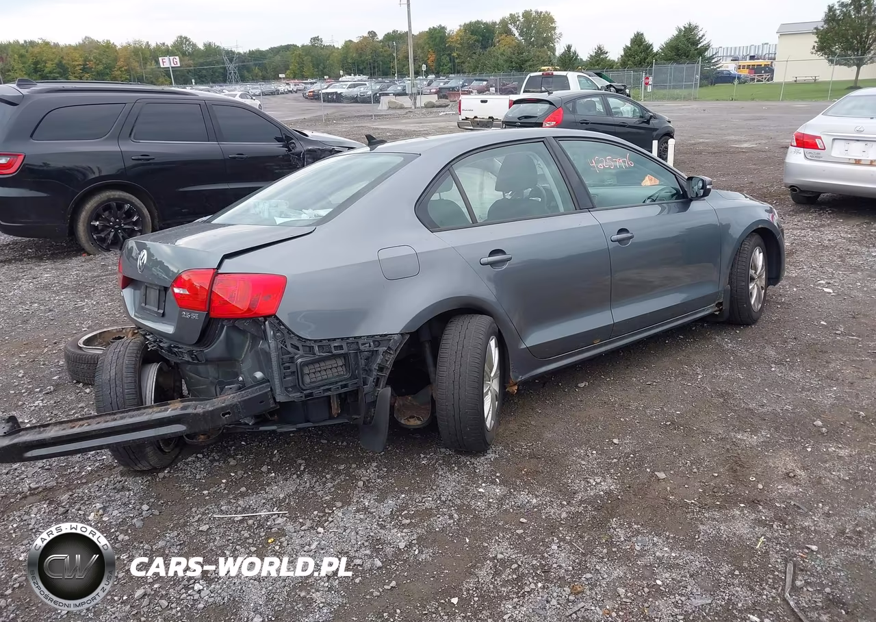 2012 Volkswagen Jetta 2.5L Se VIN:3VWDP7AJ5CM308521 - 4