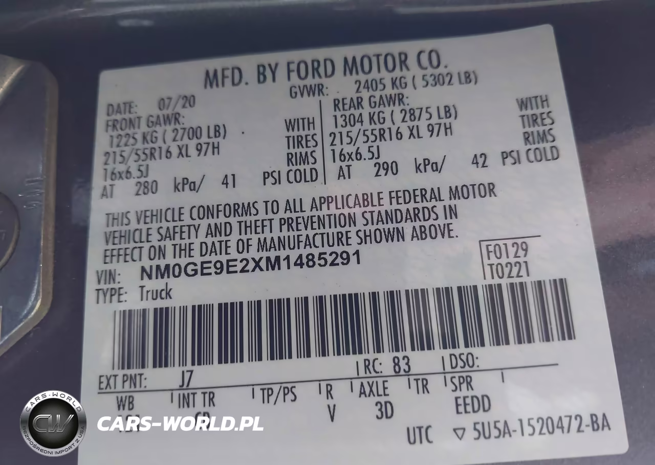 2021 Ford Transit Connect Xl Passenger VIN:NM0GE9E2XM1485291 - 9