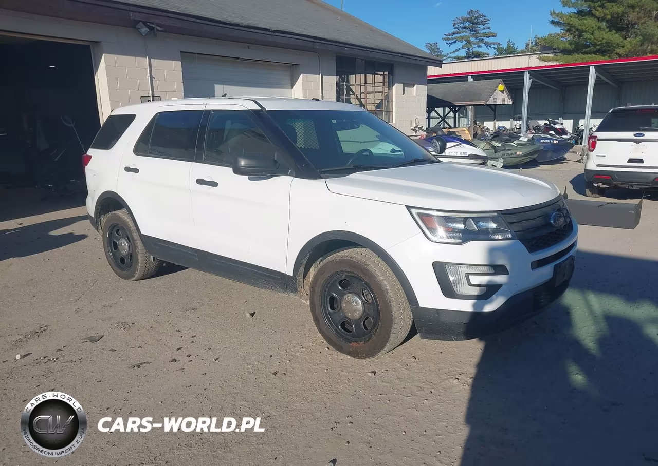 2017 Ford Utility Police Interceptor VIN:1FM5K8AR9HGB72408 - 1