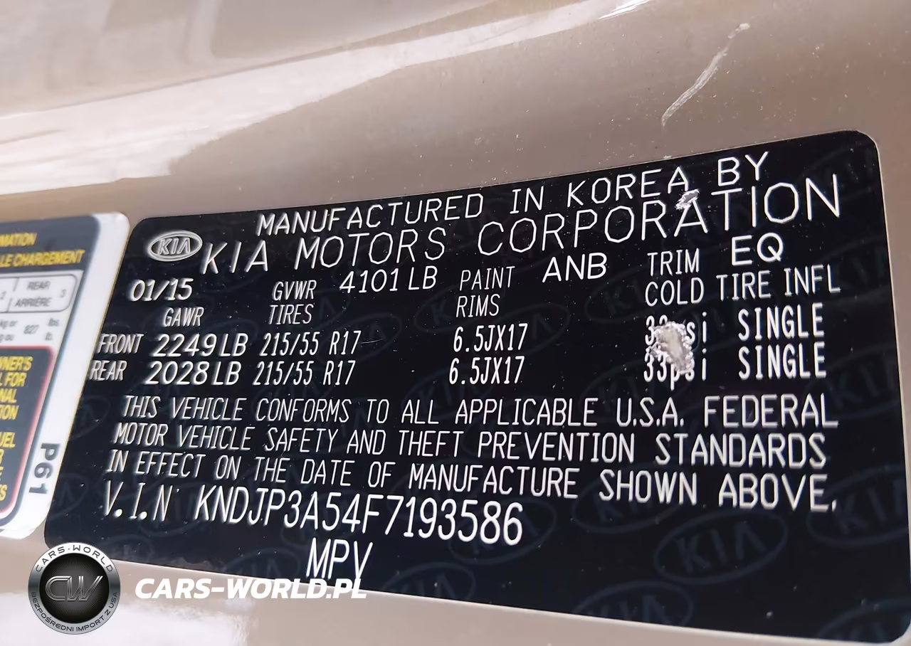 2015 Kia Soul + VIN:KNDJP3A54F7193586 - 9