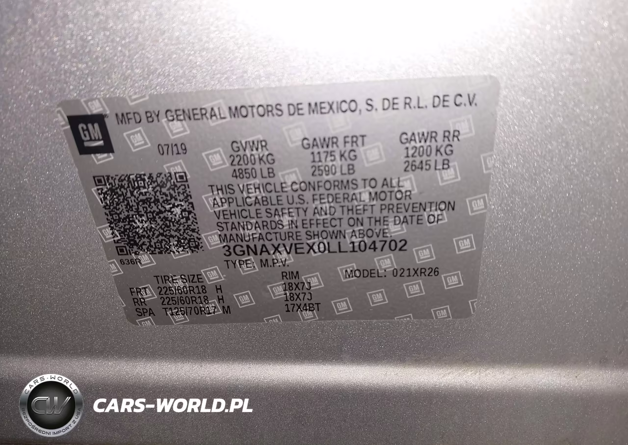 2020 Chevrolet Equinox Awd Lt 2.0L Turbo VIN:3GNAXVEX0LL104702 - 9