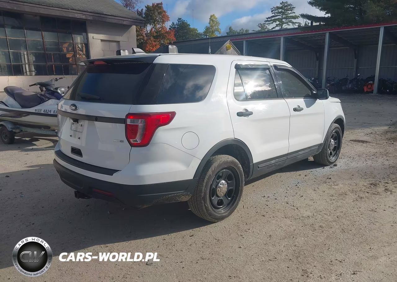 2018 Ford Police Interceptor Utility VIN:1FM5K8AR0JGC49608 - 4