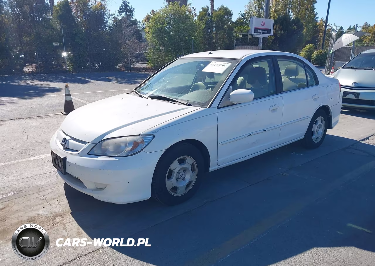 2005 Honda Civic Hybrid VIN:JHMES96655S008010 - 2
