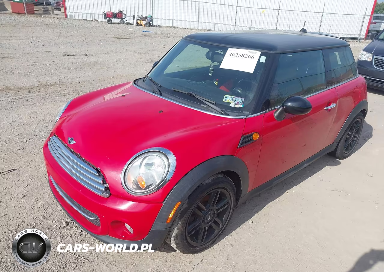 2012 Mini Cooper VIN:WMWSU3C55CT186219 - 2