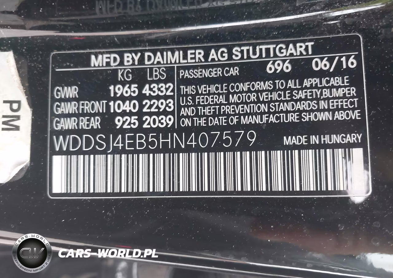 2017 Mercedes-Benz Cla 250 VIN:WDDSJ4EB5HN407579 - 9