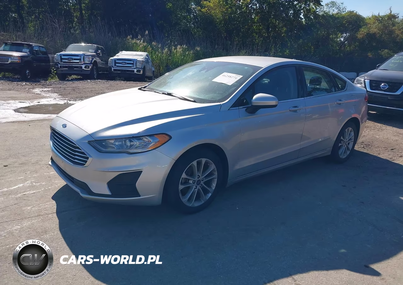 2019 Ford Fusion Se VIN:3FA6P0HD1KR186282 - 2
