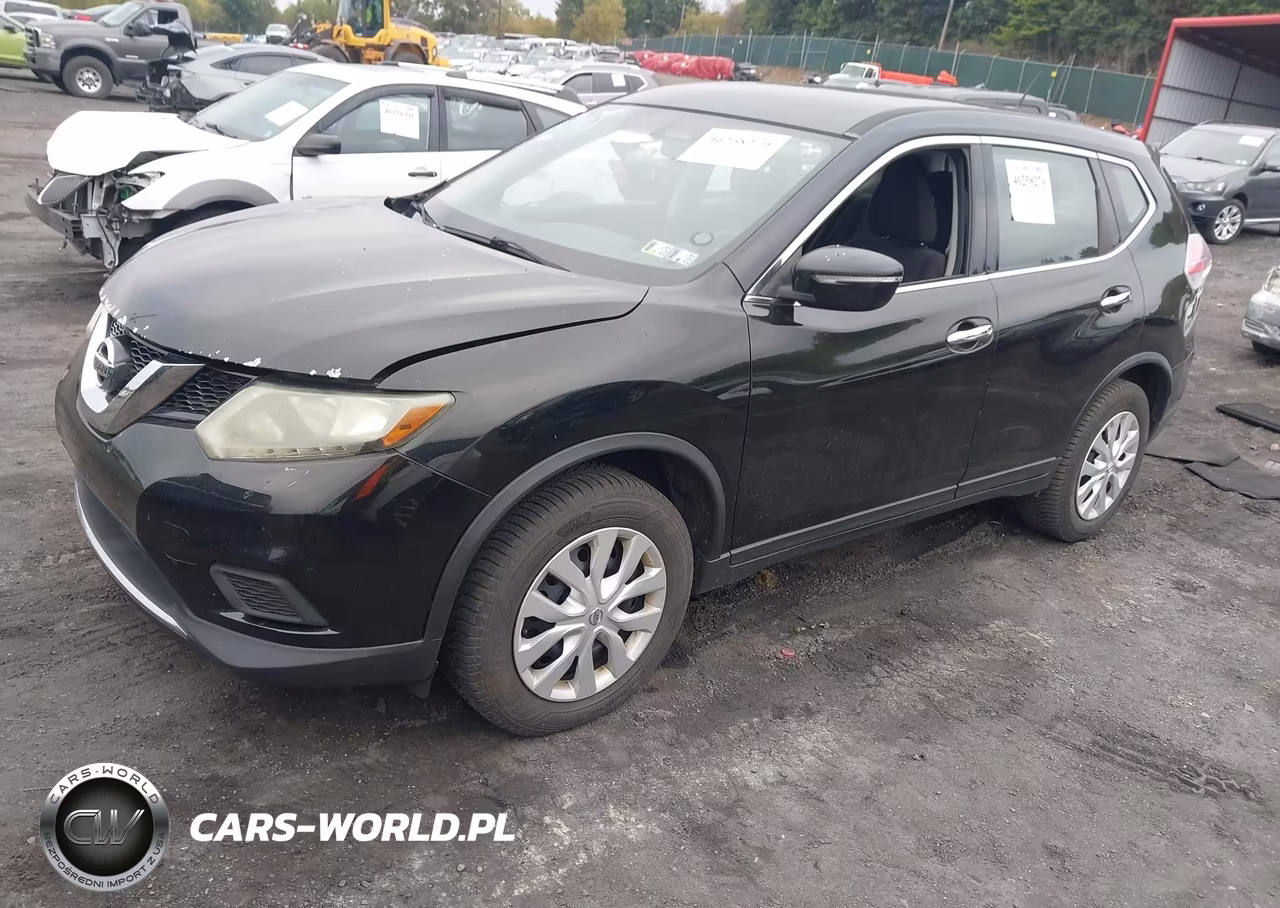 2015 Nissan Rogue S VIN:KNMAT2MV6FP561624 - 2
