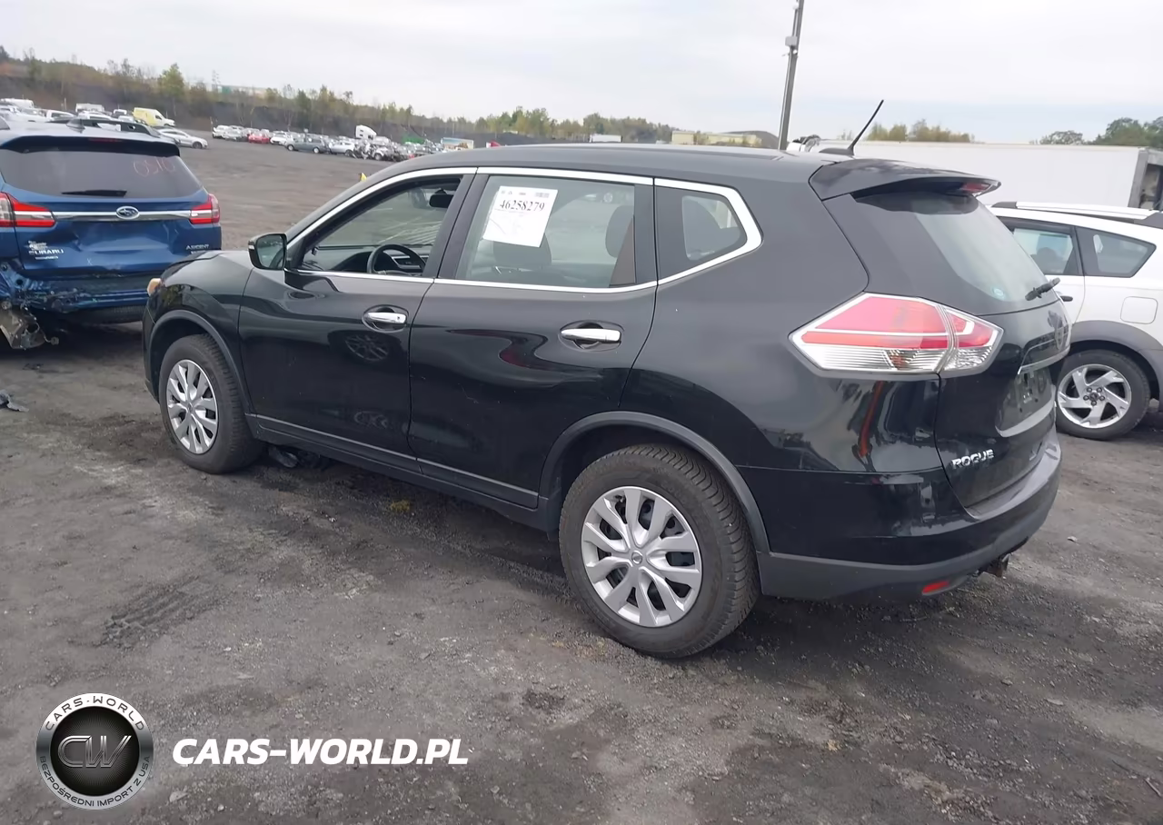 2015 Nissan Rogue S VIN:KNMAT2MV6FP561624 - 3