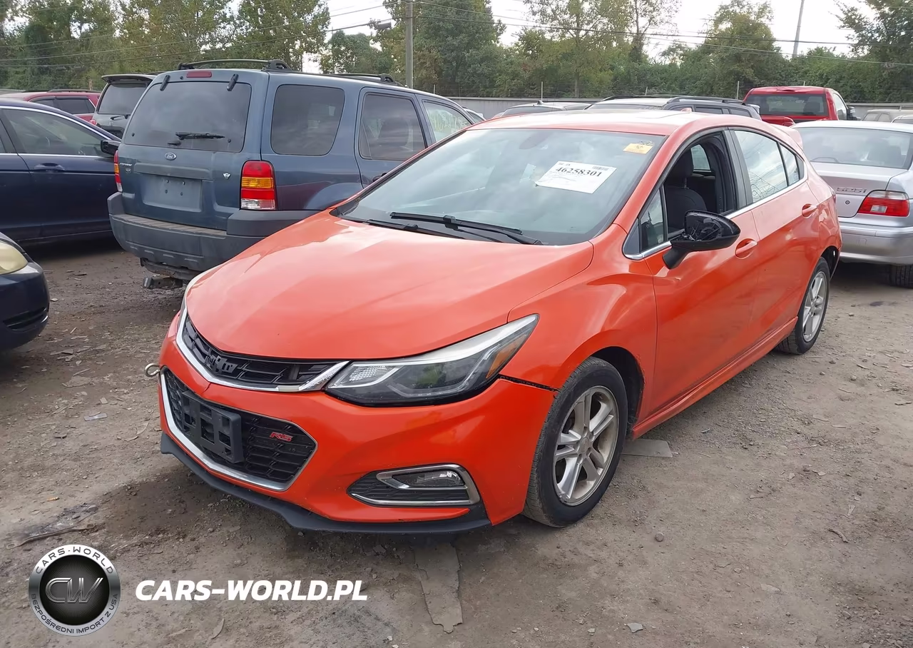 2018 Chevrolet Cruze Lt Auto VIN:3G1BE6SM6JS642822 - 2
