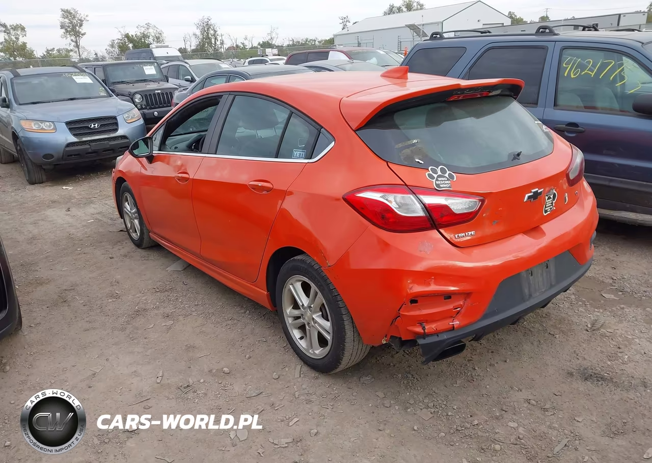 2018 Chevrolet Cruze Lt Auto VIN:3G1BE6SM6JS642822 - 3