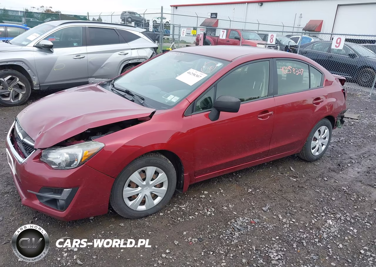 2016 Subaru Impreza 2.0I VIN:JF1GJAA65GH006401 - 2