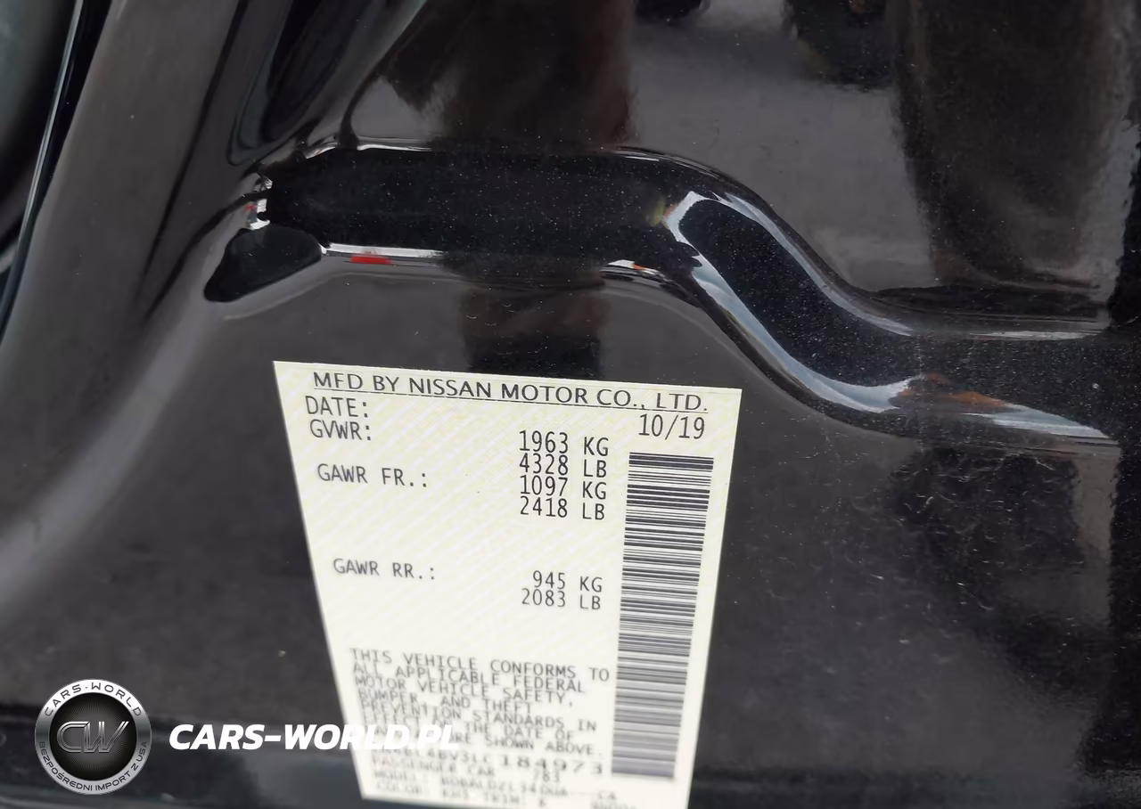 2020 Nissan Altima S Fwd VIN:1N4BL4BV3LC184973 - 9
