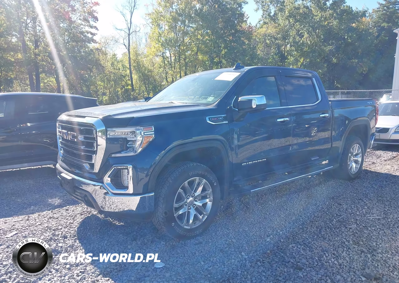 2020 GMC Sierra 1500 4Wd Short Box Slt VIN:3GTU9DEL0LG338712 - 2