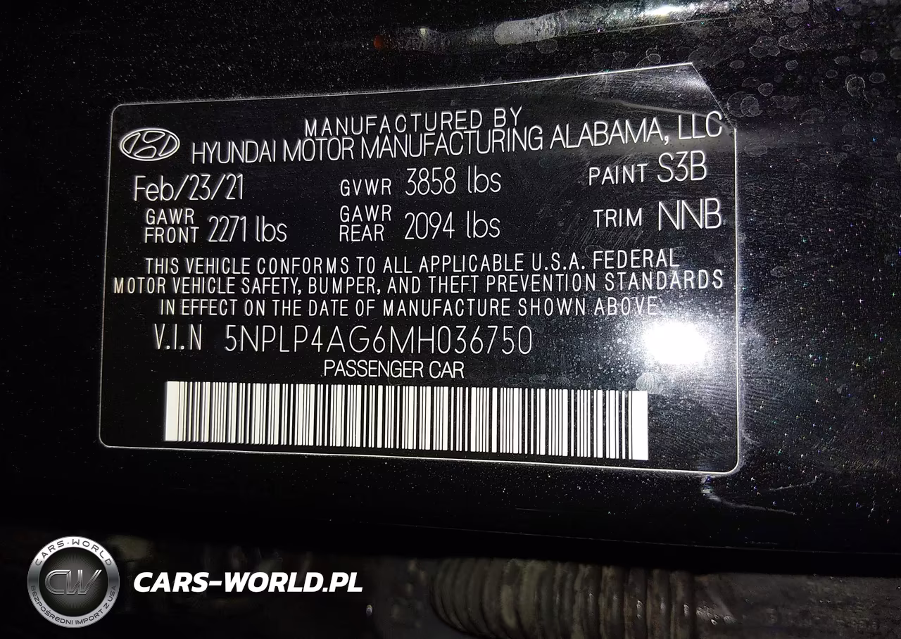 2021 Hyundai Elantra Limited VIN:5NPLP4AG6MH036750 - 9