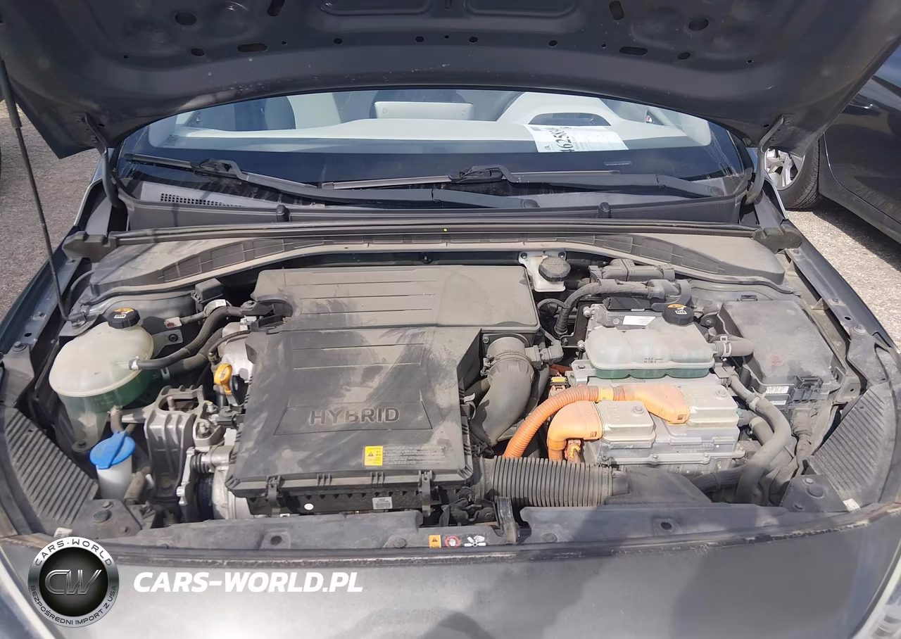 2020 Hyundai Ioniq Hybrid Blue VIN:KMHC65LC3LU221034 - 10
