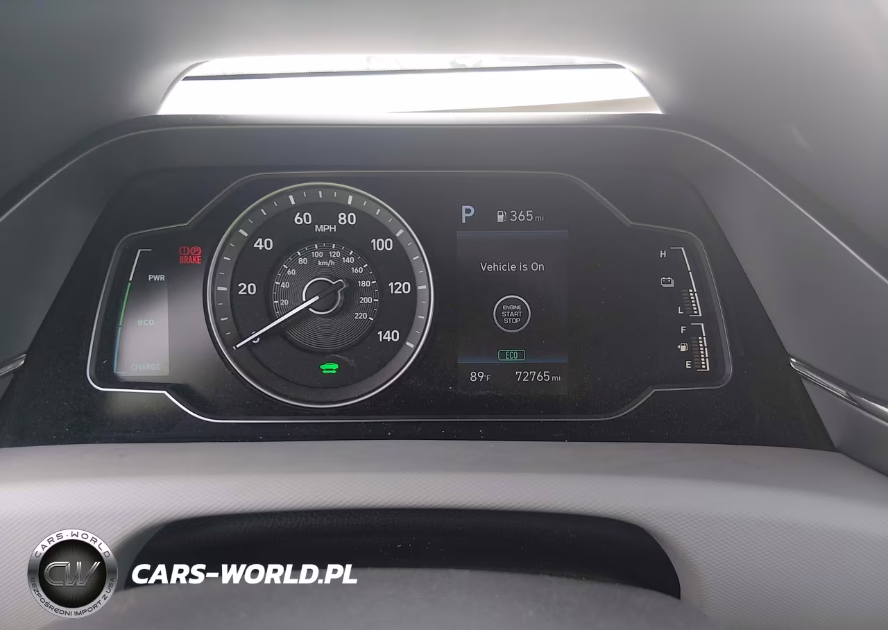 2020 Hyundai Ioniq Hybrid Blue VIN:KMHC65LC3LU221034 - 15