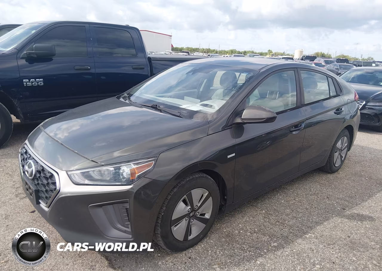 2020 Hyundai Ioniq Hybrid Blue VIN:KMHC65LC3LU221034 - 2