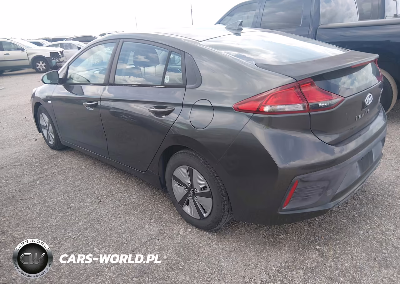2020 Hyundai Ioniq Hybrid Blue VIN:KMHC65LC3LU221034 - 3