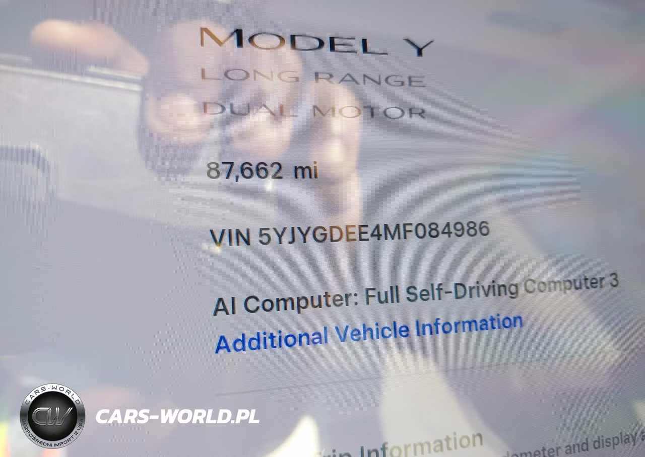 2021 Tesla Model Y Long Range Dual Motor All-Wheel Drive VIN:5YJYGDEE4MF084986 - 15