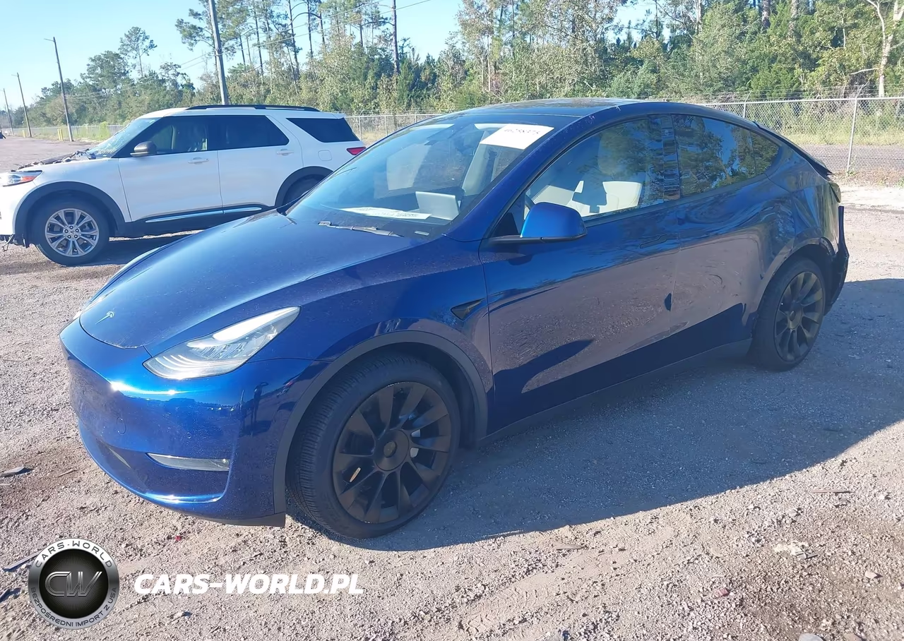 2021 Tesla Model Y Long Range Dual Motor All-Wheel Drive VIN:5YJYGDEE4MF084986 - 2