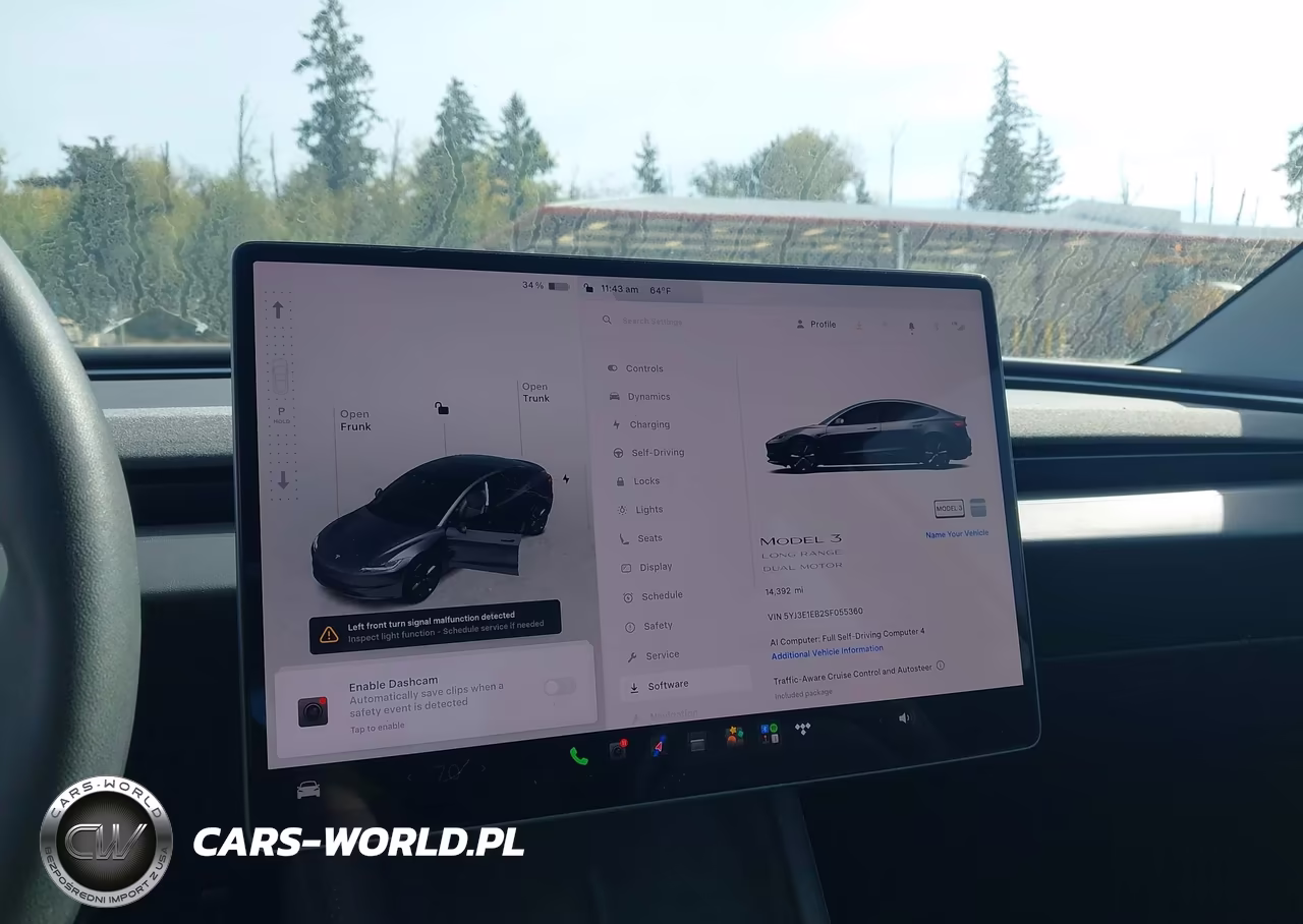 2025 Tesla Model 3 Long Range All-Wheel Drive VIN:5YJ3E1EB2SF055360 - 19