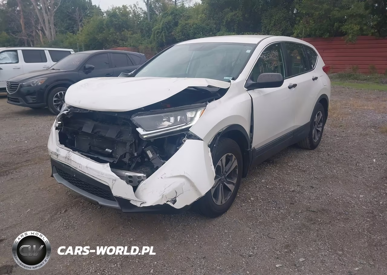 2018 Honda Cr-V Lx VIN:5J6RW5H38JL000890 - 2