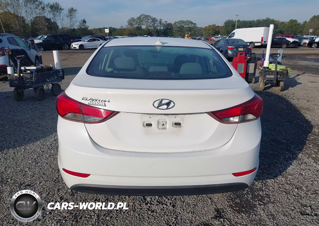 2014 Hyundai Elantra Se VIN:5NPDH4AE4EH461630 - 16