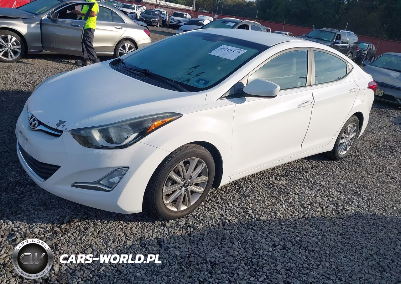 2014 Hyundai Elantra Se VIN:5NPDH4AE4EH461630 - 2