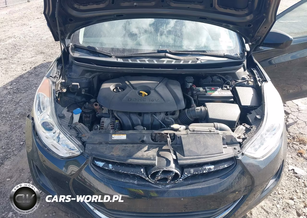 2012 Hyundai Elantra Gls VIN:5NPDH4AE7CH136578 - 10
