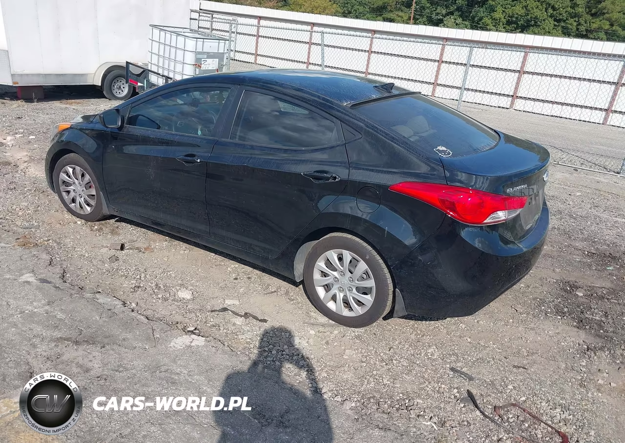 2012 Hyundai Elantra Gls VIN:5NPDH4AE7CH136578 - 3