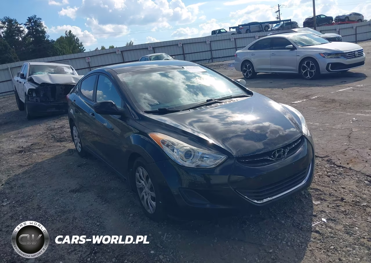 2012 Hyundai Elantra Gls VIN:5NPDH4AE7CH136578 - 6