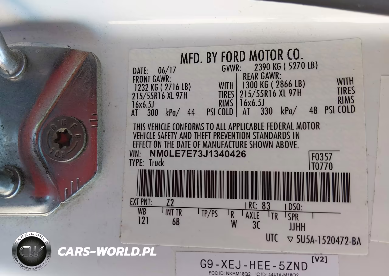 2018 Ford Transit Connect Xl VIN:NM0LE7E73J1340426 - 9