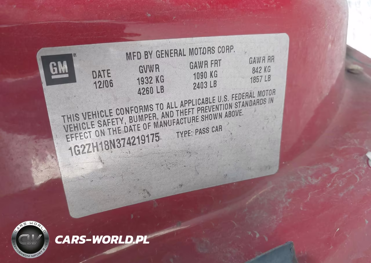 2007 Pontiac G6 Gt VIN:1G2ZH18N374219175 - 9