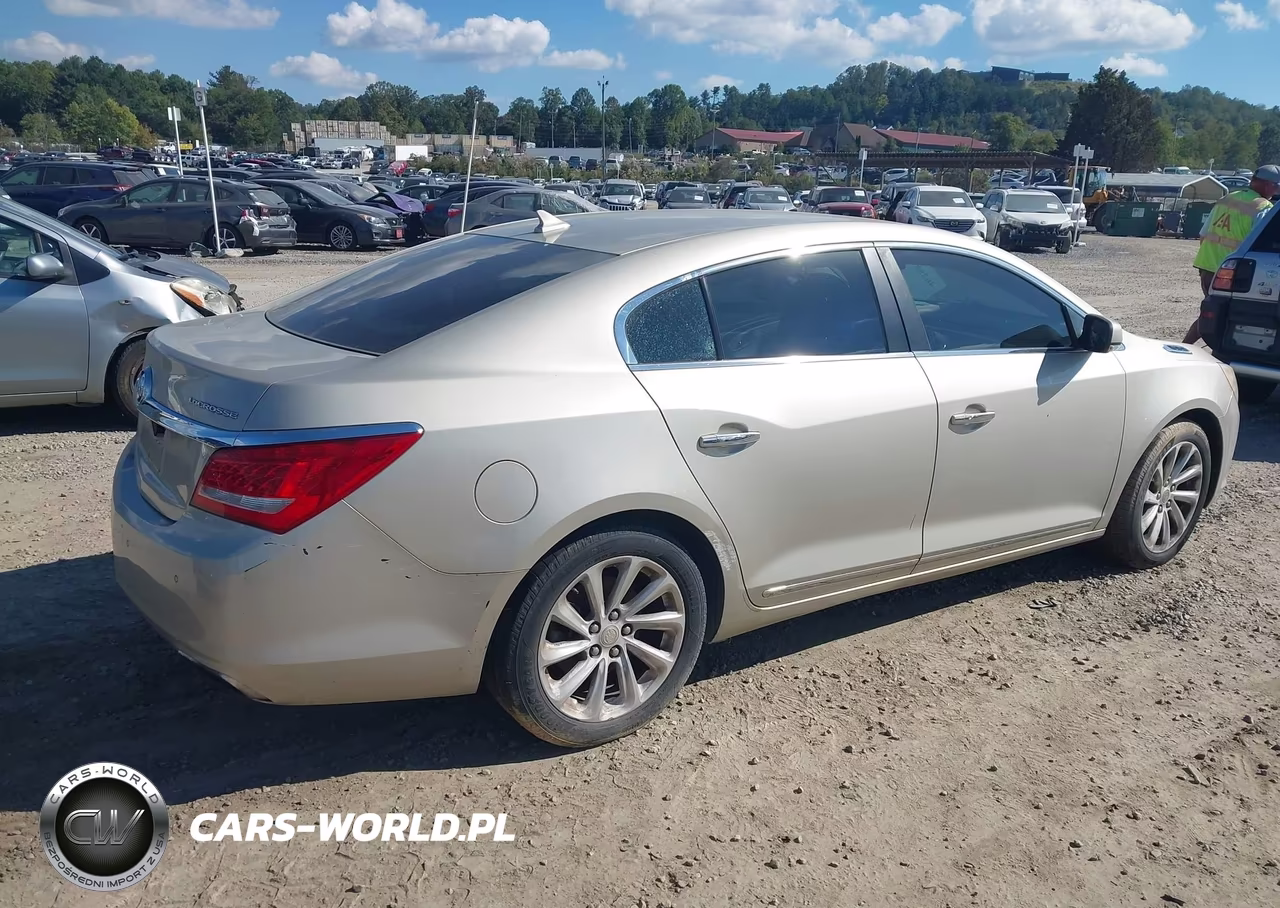 2014 Buick Lacrosse Leather Group VIN:1G4GB5G35EF125419 - 4