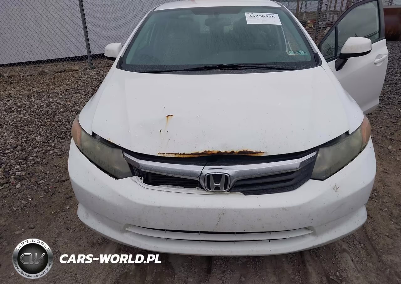 2012 Honda Civic Lx VIN:2HGFB2F52CH306167 - 6