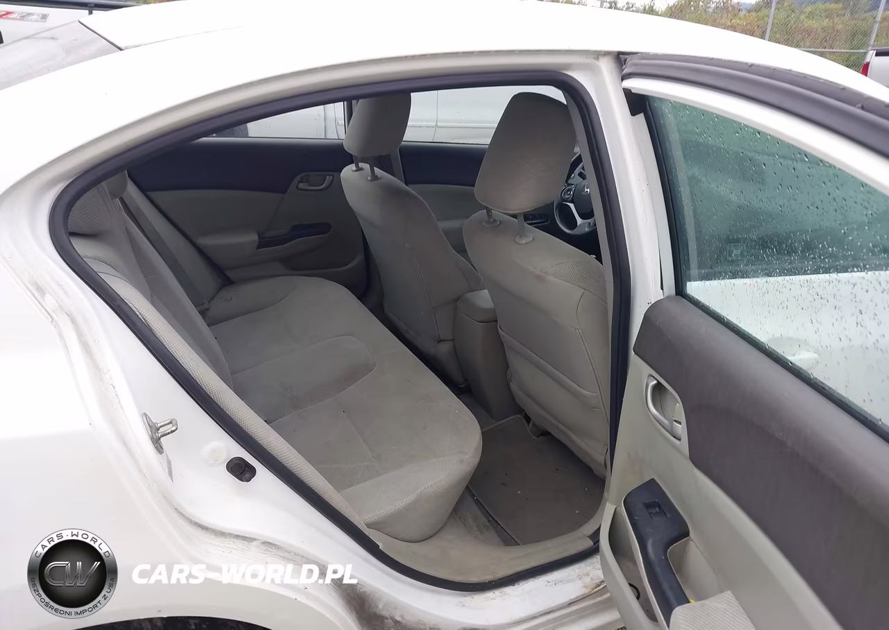 2012 Honda Civic Lx VIN:2HGFB2F52CH306167 - 8