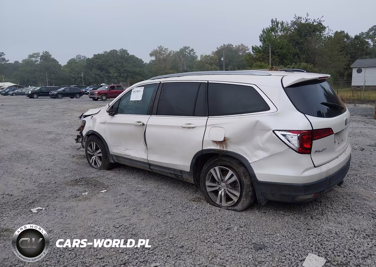 2016 Honda Pilot Ex-L VIN:5FNYF5H77GB057839 - 3