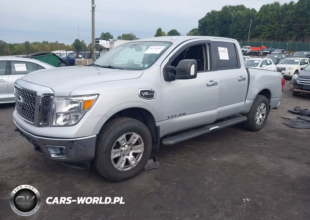 2017 Nissan Titan Sv VIN:1N6AA1E5XHN571308 - 2