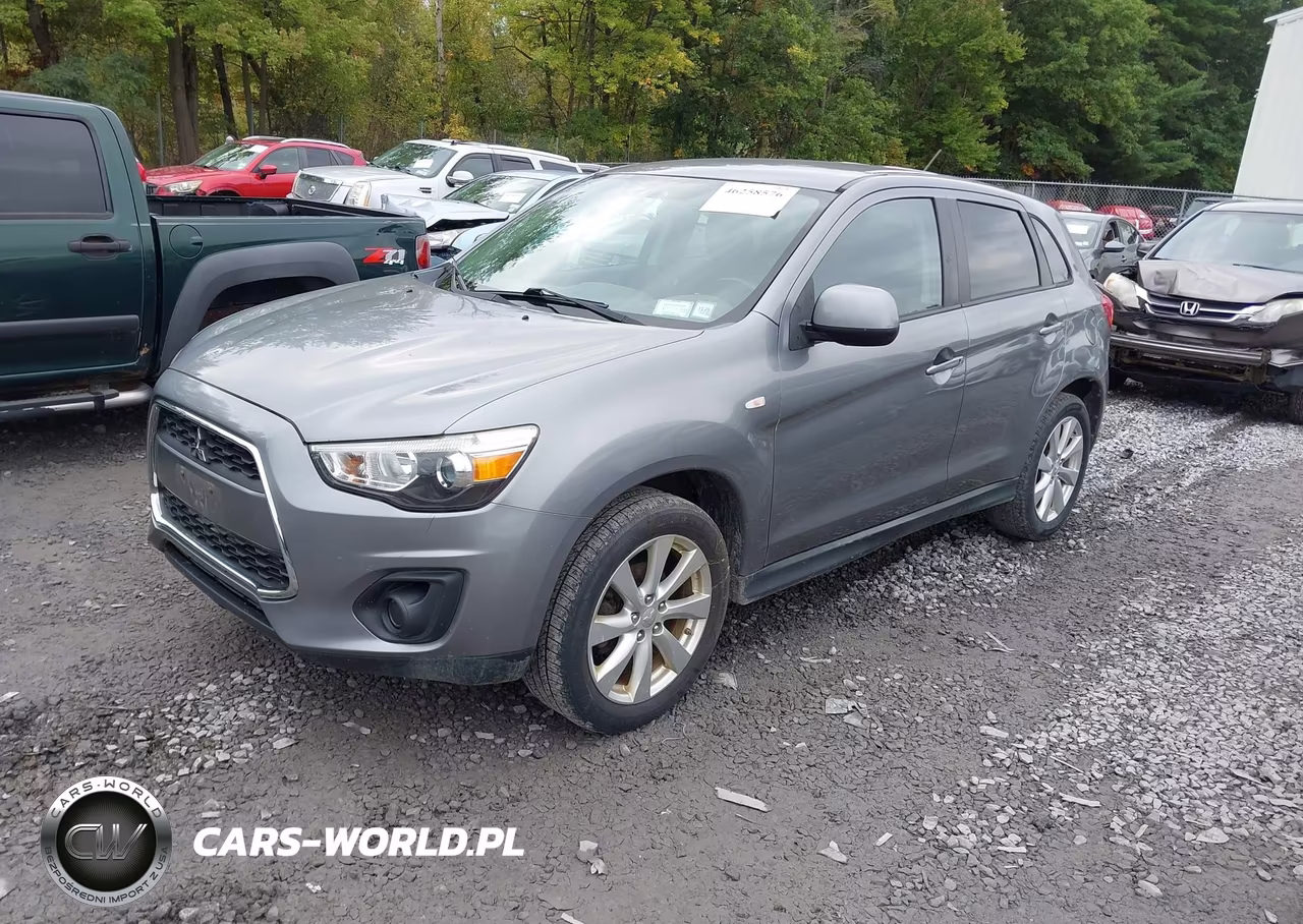 2014 Mitsubishi Outlander Sport Es VIN:4A4AR3AU5EE031857 - 2