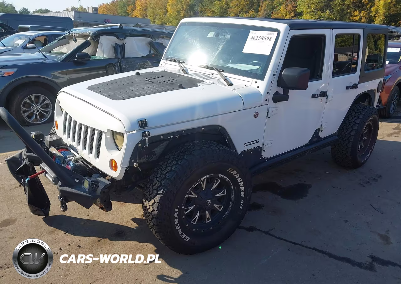 2012 Jeep Wrangler Unlimited Sport VIN:1C4BJWDG3CL119244 - 2