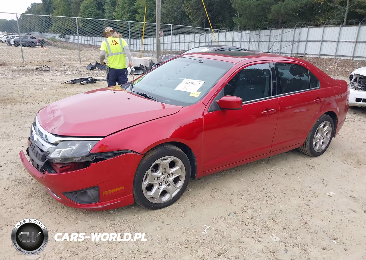 2011 Ford Fusion Se VIN:3FAHP0HG1BR271710 - 2