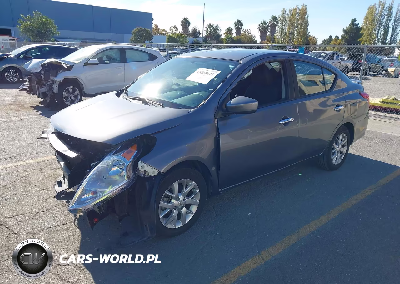 2018 Nissan Versa 1.6 Sv VIN:3N1CN7AP6JL851620 - 2
