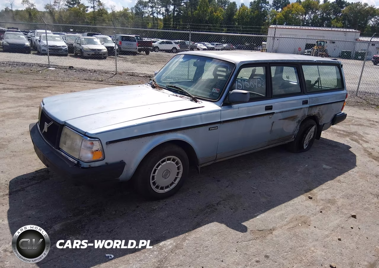 1992 Volvo 240 VIN:YV1AW8807N1934500 - 2