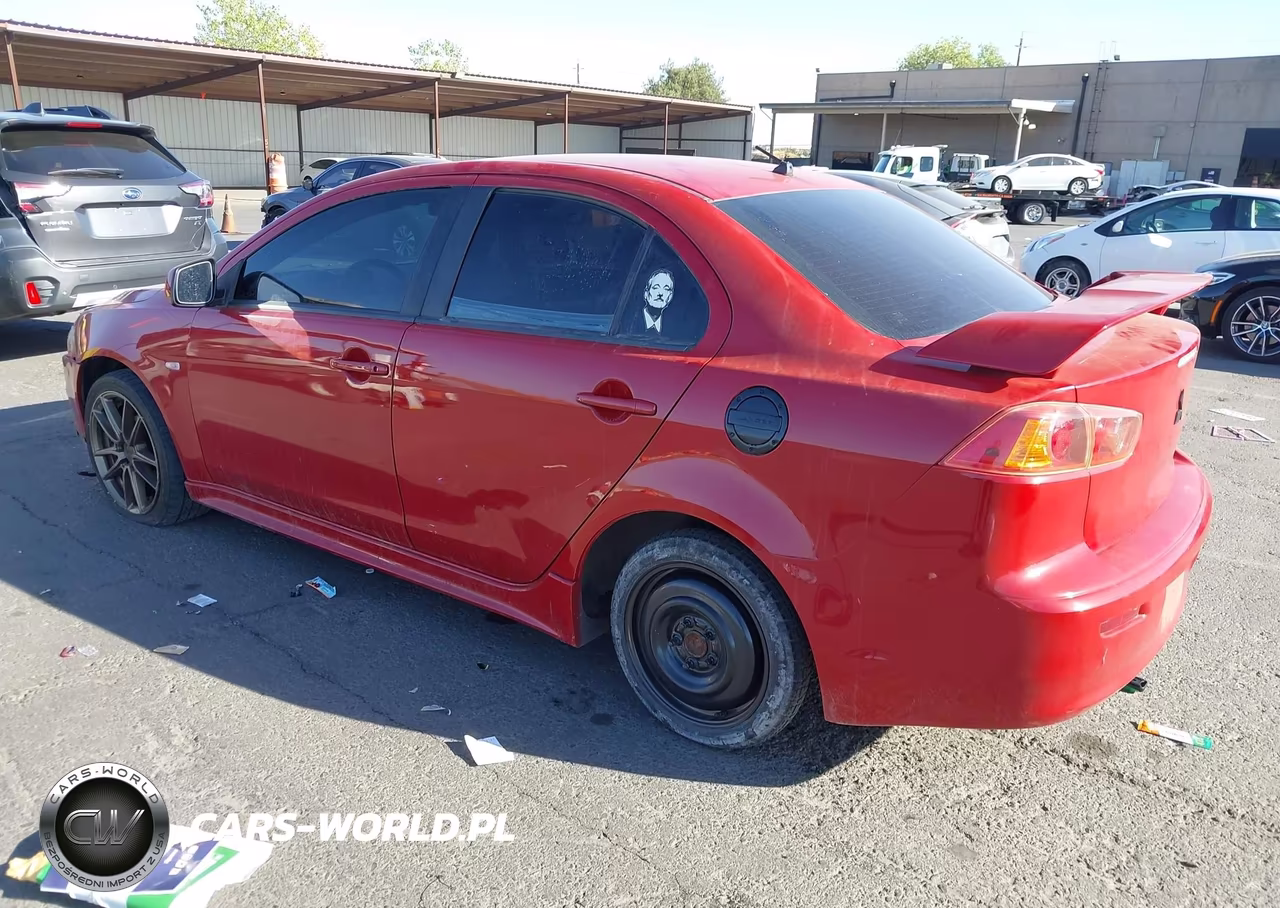 2008 Mitsubishi Lancer De-Es VIN:JA3AU26U18U036314 - 3