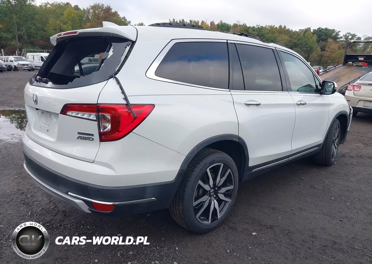 2021 Honda Pilot Awd Touring 7 Passenger VIN:5FNYF6H63MB001020 - 4