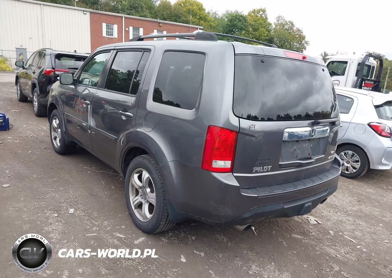 2014 Honda Pilot Ex-L VIN:5FNYF4H5XEB045447 - 3