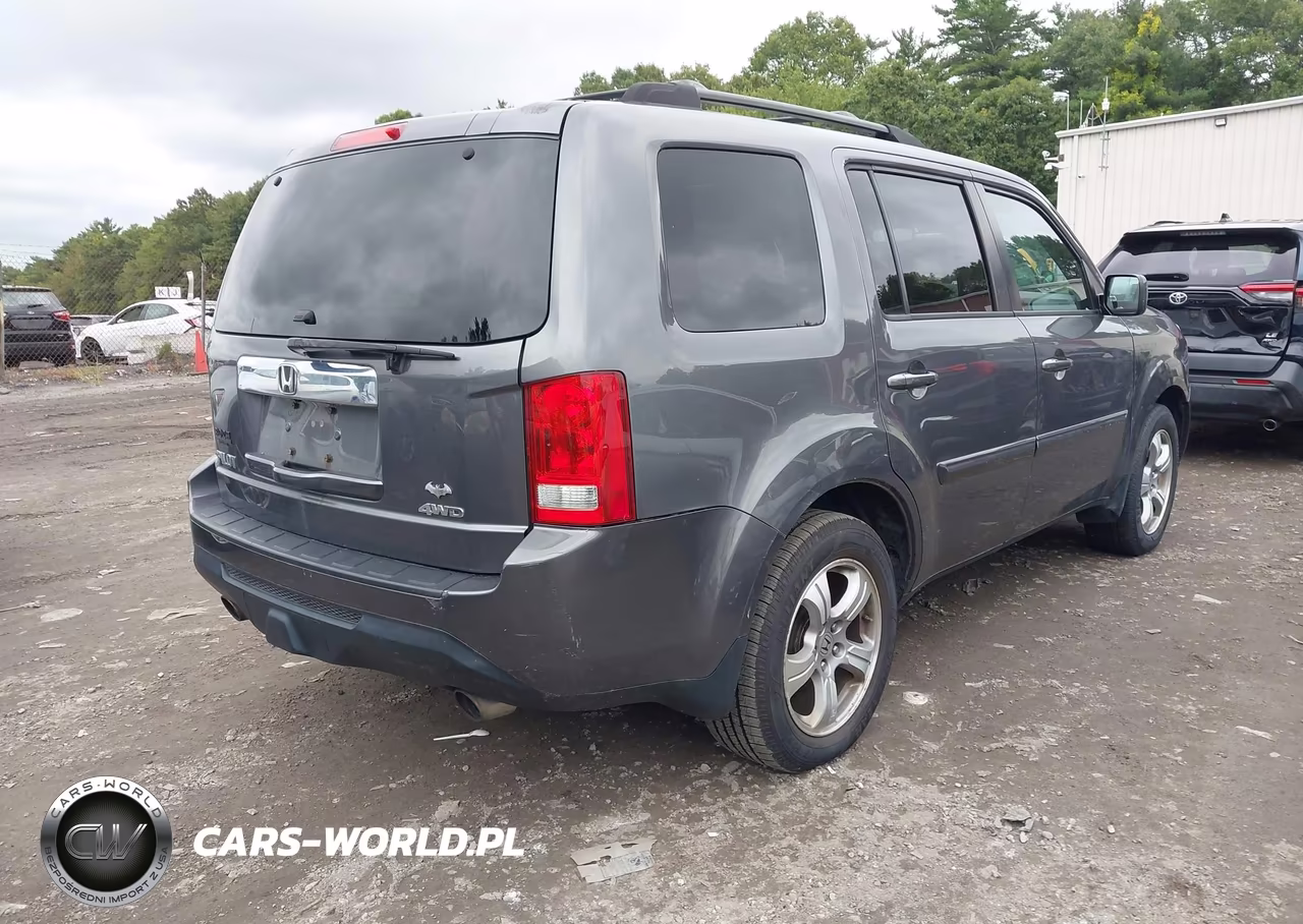 2014 Honda Pilot Ex-L VIN:5FNYF4H5XEB045447 - 4