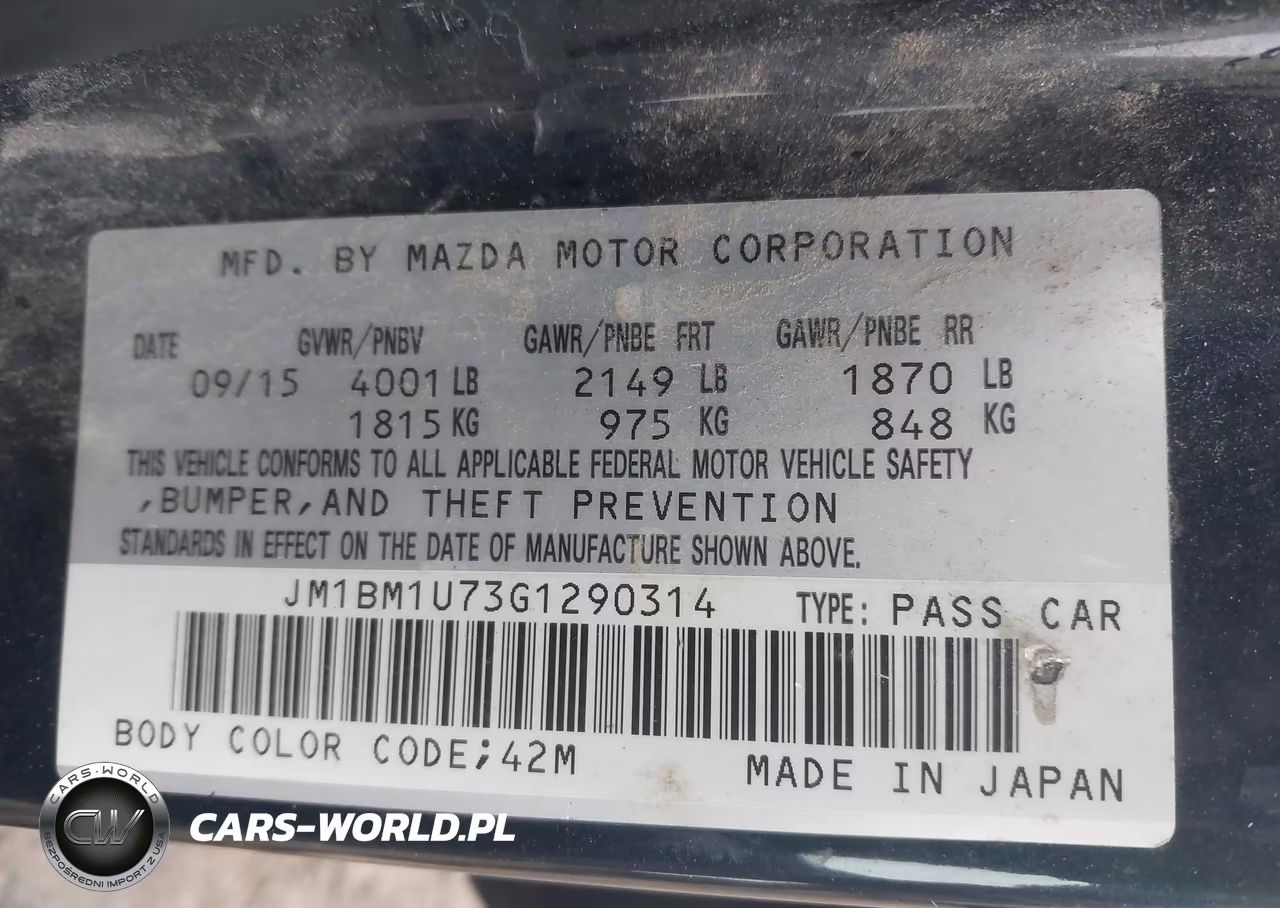2016 Mazda 3 Sport VIN:JM1BM1U73G1290314 - 9