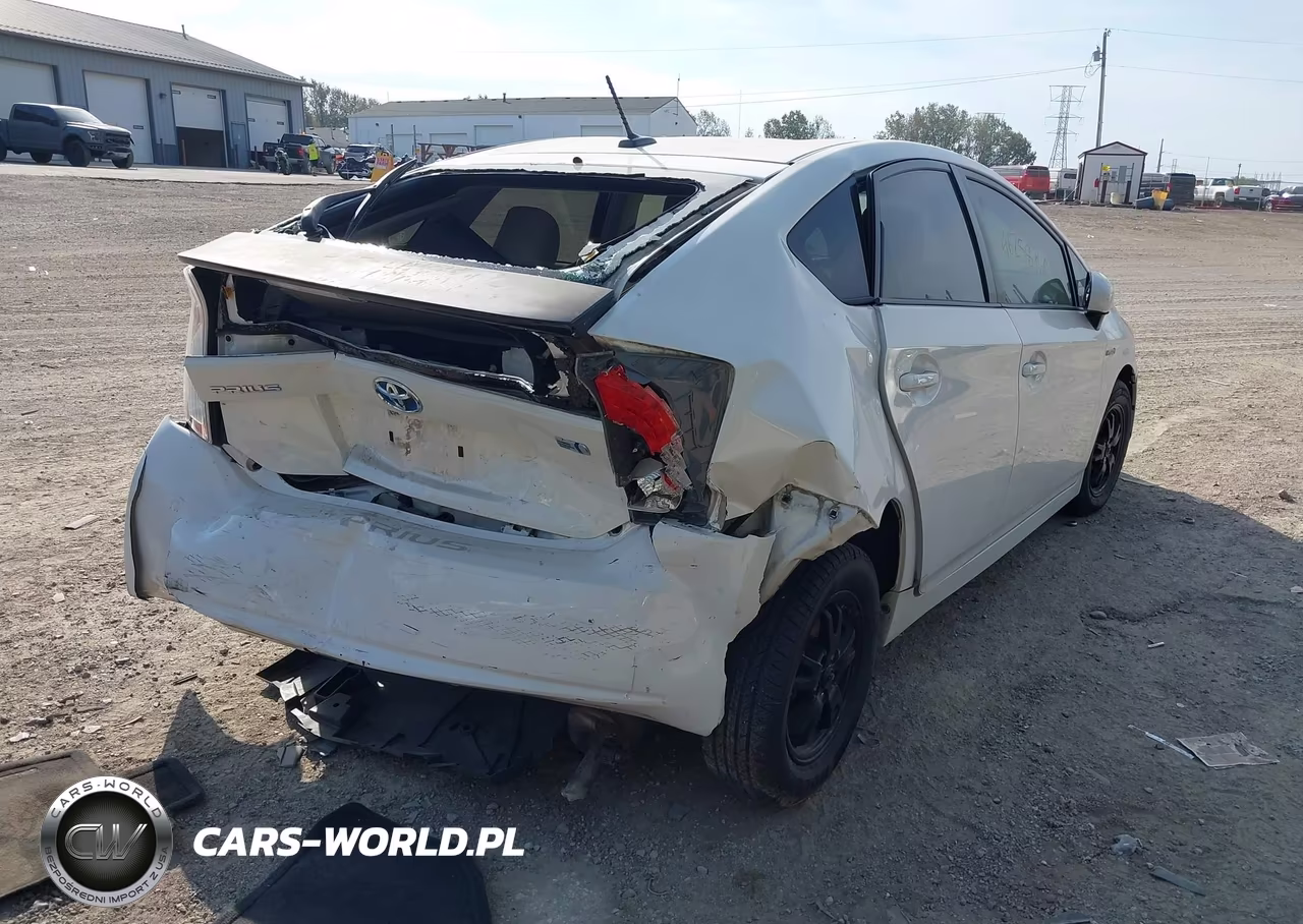 2012 Toyota Prius Three VIN:JTDKN3DUXC5492231 - 4