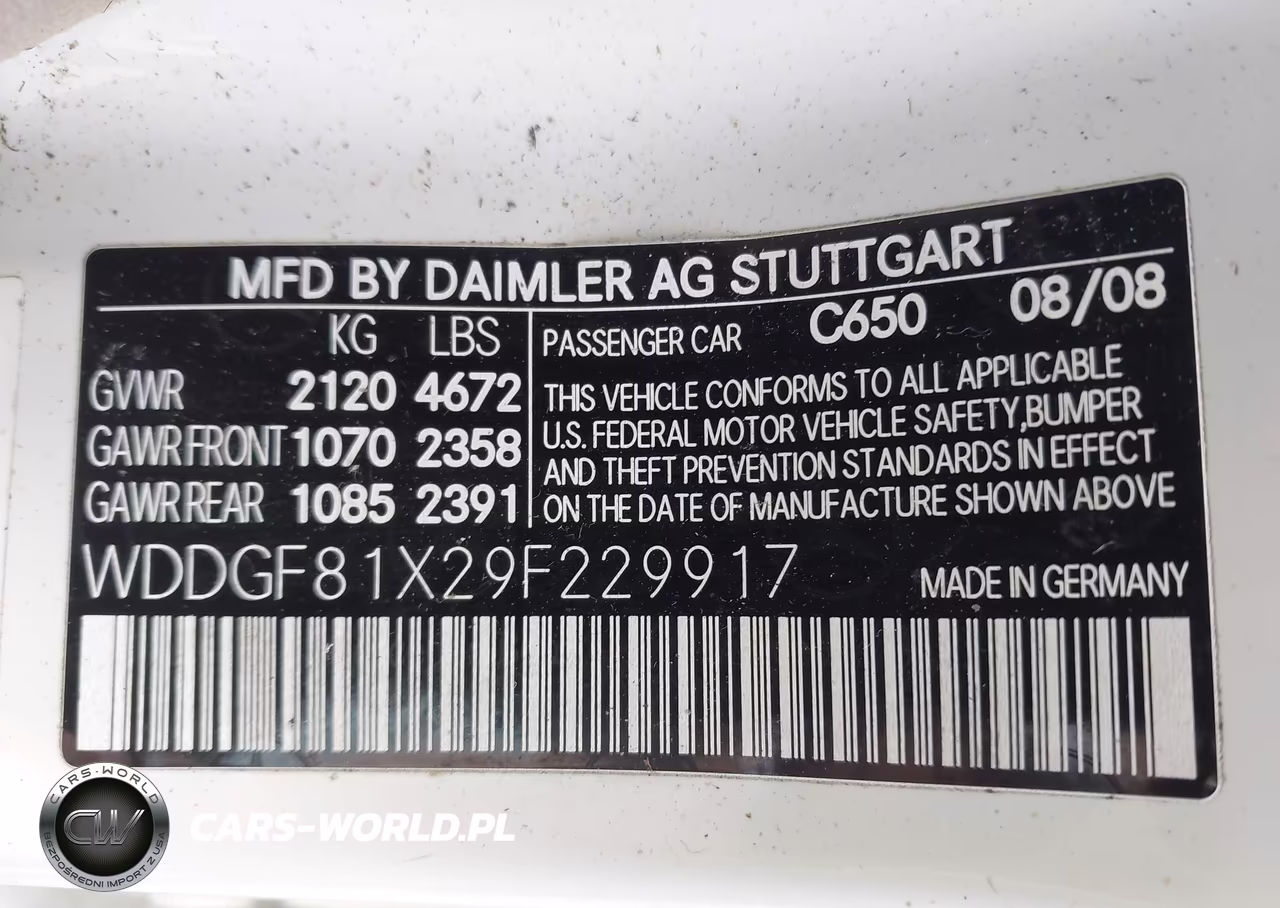 2009 Mercedes-Benz C 300 Luxury 4Matic-Sport 4Matic VIN:WDDGF81X29F229917 - 9